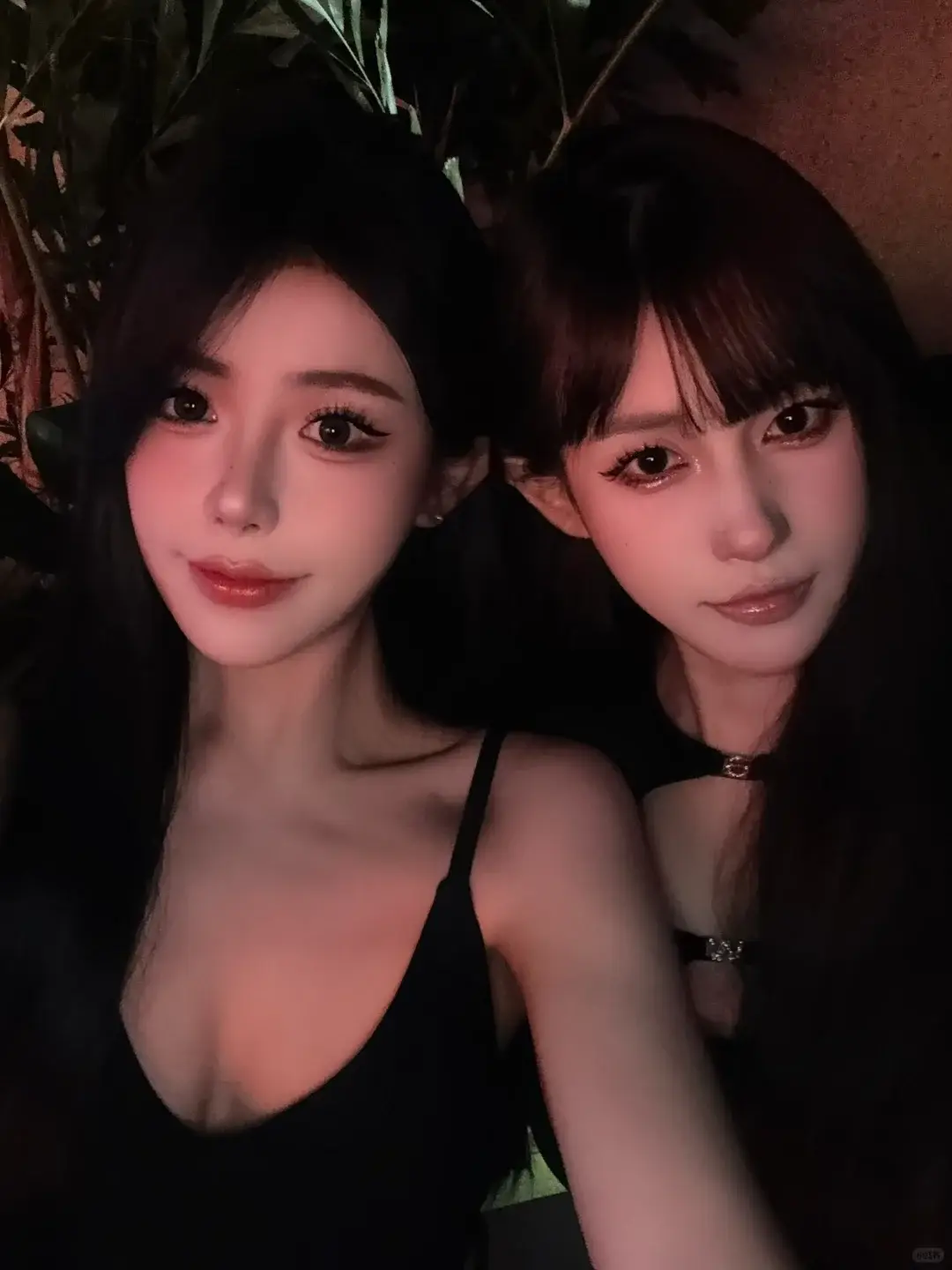 台中飯局a couple of women taking a selfie